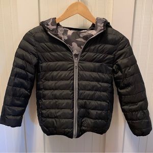 Boys Reversible Puffer Coat